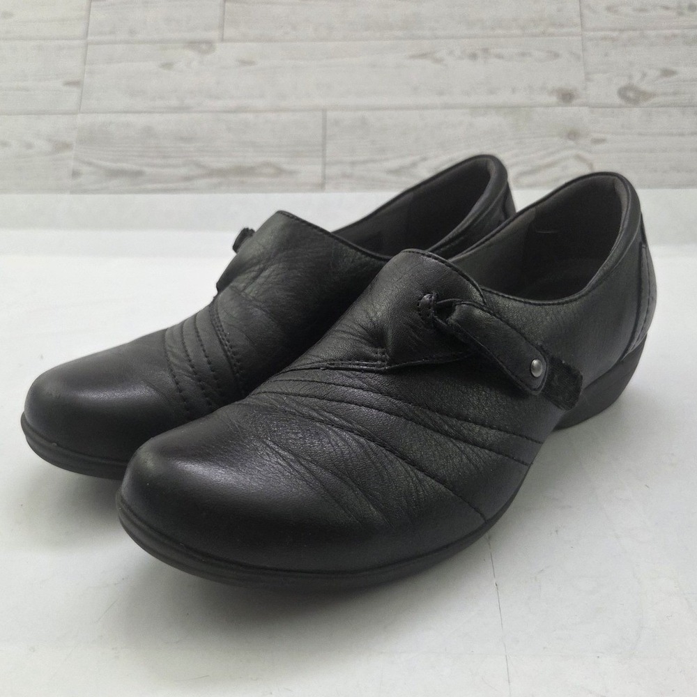 Dansko Shoes Womens 38 US 7.5 Black Leather Comfort Art Teacher Dark Academia